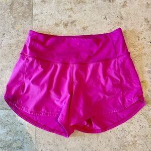 Lululemon Athletica Pink Athletic Shorts